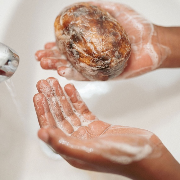 VBN Naturals Cocoa Butter African Black Soap - Picture 2 of 5